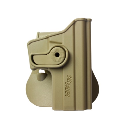 Polymer Retention Gun Holster for Sig Sauer P225/P229 (Sig curved rail)