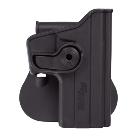 Polymer Retention Gun Holster Level 2 for Sig Sauer P250 with Curved Sig Sauer rail