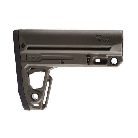 TS2 M16/AR15 Tactical buttstock W/Extended Overmolded Buttplate