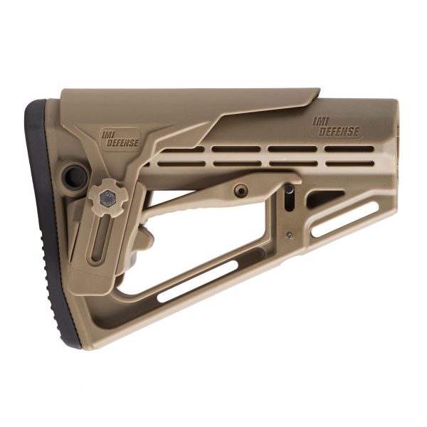 TS-1 Tactical Buttstock with Polymer Cheek Rest TAN
