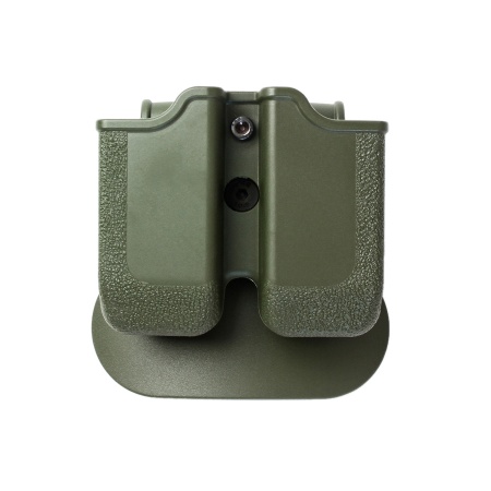 Details about   Quad Magazine Pouch with Shoulder Strap 9MM/40 S&W/45 ACP Double Stacked Mags 
