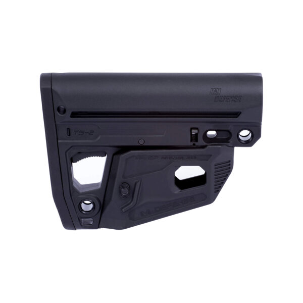 TS2 M16/AR15 Tactical buttstock with Magwell & Extended Overmolded Buttplate