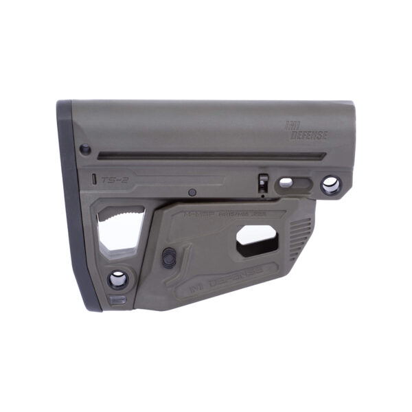 TS2 M16/AR15 Tactical buttstock with Magwell & Extended Overmolded Buttplate
