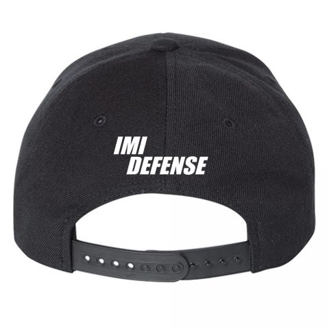 Black IMI Defense Logo SNAPBACK HAT