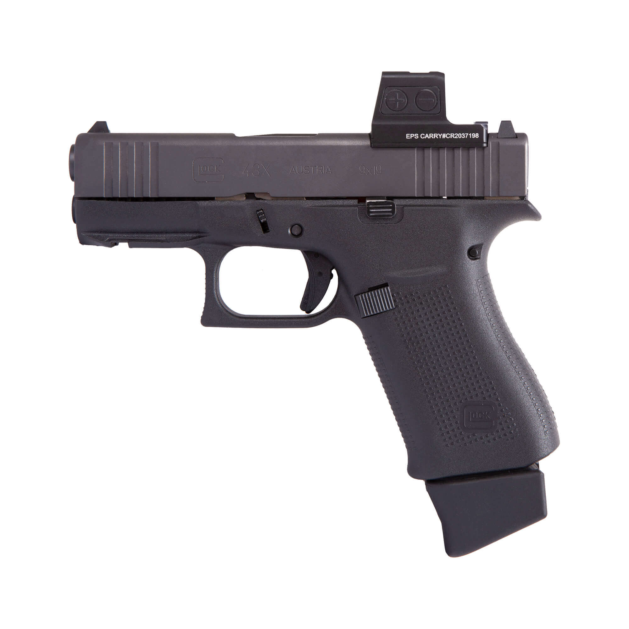 12 round Polymer Magazine for Glock 43X IMI-ZMG43X-12